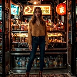 Animal Print Brown Leopard V Neck Blouse